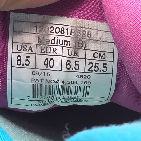 Brooks Ravenna 7 Womens 8.5 Purplel Running Shoes Lightweight Breathable Sneaker - Picture 6 of 13